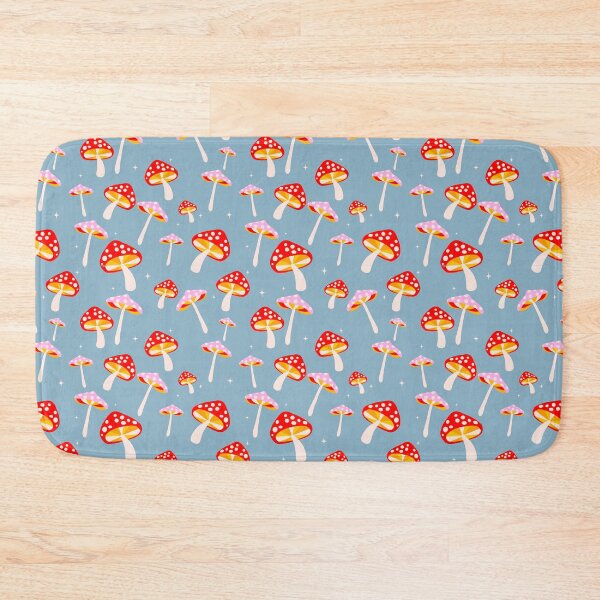 Item preview,  Magic Muchroom Trippy Hocus Pocus Pattern Sky Blue designed and sold by the-dinsdale.