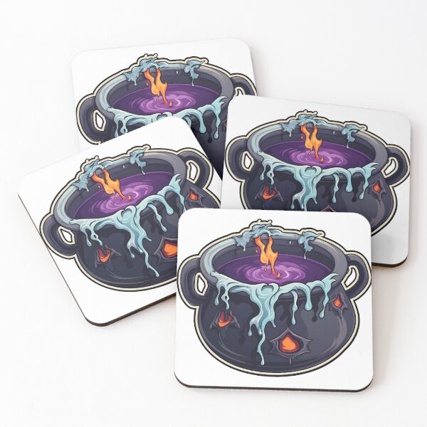 Item preview, Witch's Brew - Spooky Cauldron Sticker/Magnet designed and sold by ColorStudioArt.