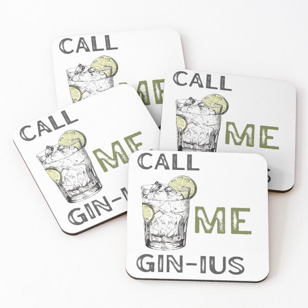 Item preview, Call me Gin-ius Gin Tonik cocktail designed and sold by cardsandmoreUG.