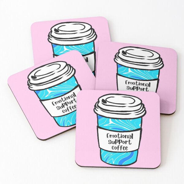 Item preview, Emotional Support Coffee designed and sold by RollmcSroll.