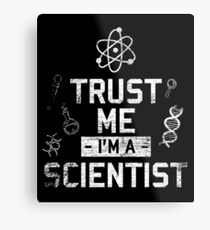 scientist Metal Print