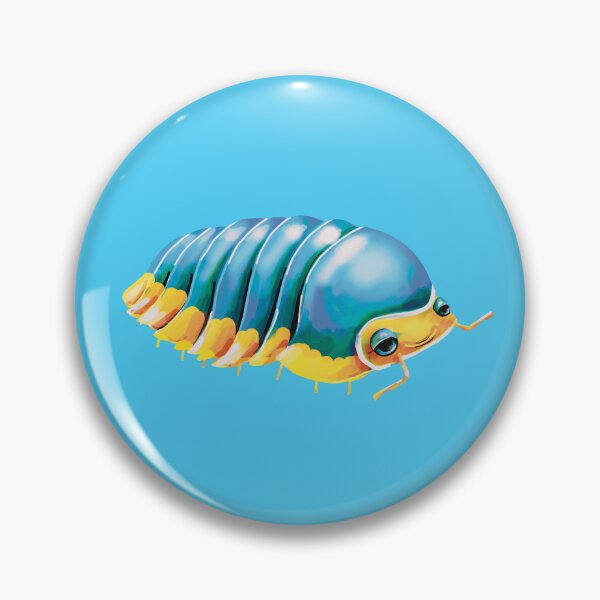 Item preview, Lemon Blue Cubaris Isopod designed and sold by Karin Taylor.
