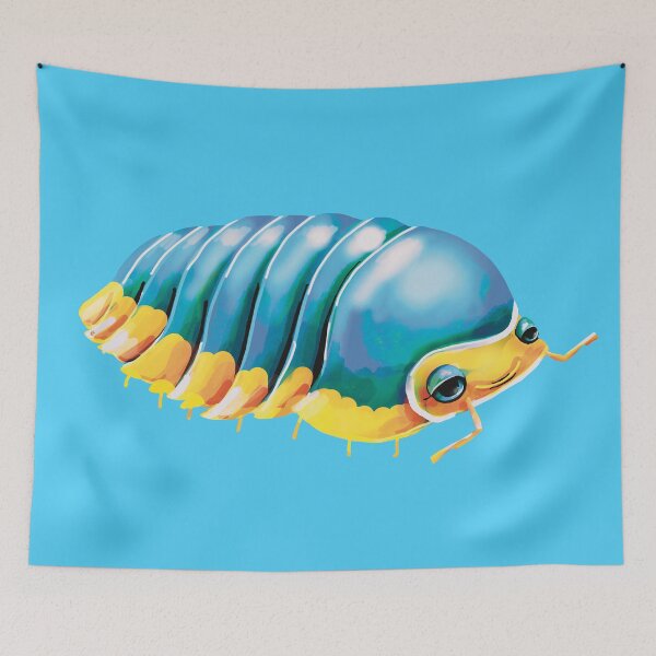 Item preview, Lemon Blue Cubaris Isopod designed and sold by Karin Taylor.