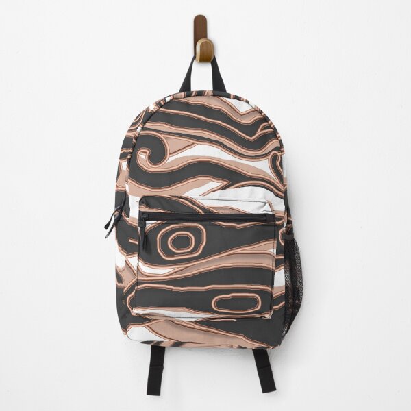 Item preview, Copper Waves – Abstract Minimalist Art designed and sold by Robin Jensen.