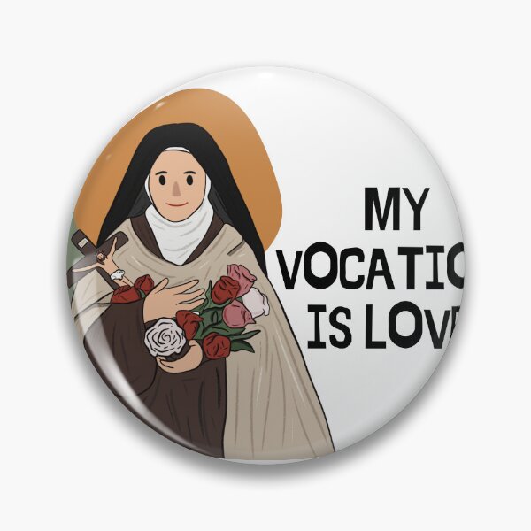 Item preview, My Vocation Is Love - St. Therese of Lisieux designed and sold by Klawisdesign.