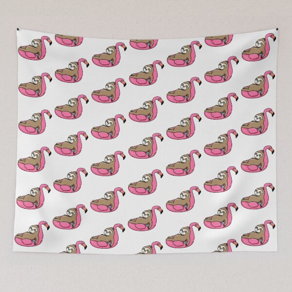Item preview, Lazy Day Loafing On A Pink Flamingo Tube designed and sold by thespecialtyhub.