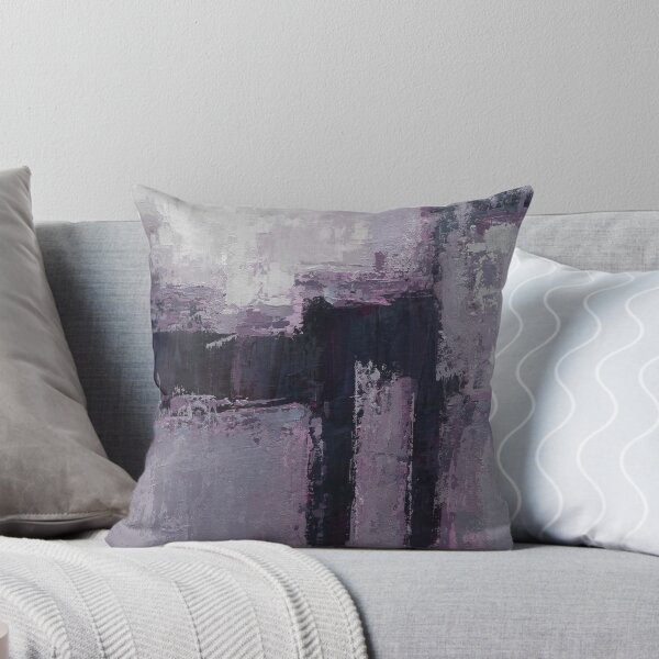 Aperçu de l'œuvre Résumé gris violet créée et vendue par ElaSzczepaniak.