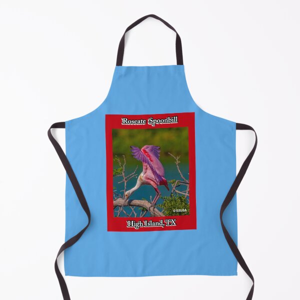 Item preview, For The Bird Lover In You: Roseate Spoonbill, High Island Rookery At Claybottom Pond, High Island, Texas. designed and sold by MoreEZUSA-Here.