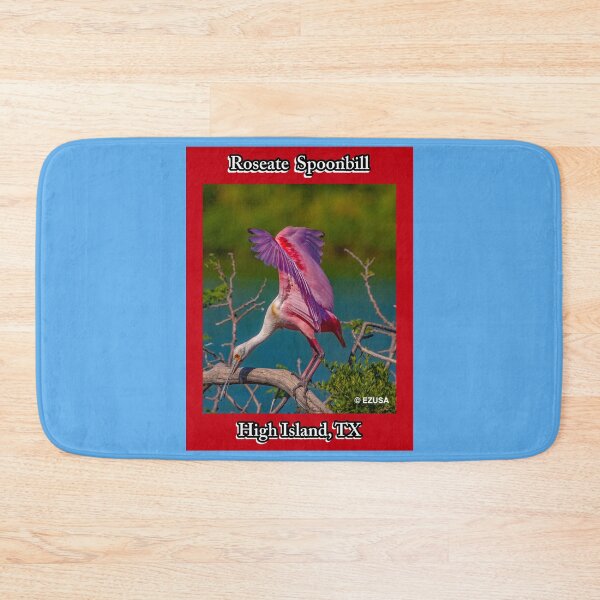 Item preview, For The Bird Lover In You: Roseate Spoonbill, High Island Rookery At Claybottom Pond, High Island, Texas. designed and sold by MoreEZUSA-Here.