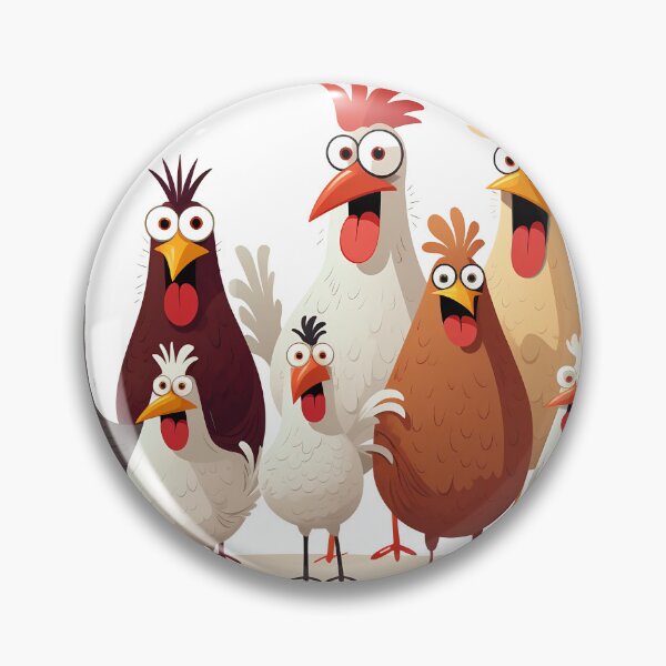 Item preview, pollos designed and sold by Art91design.