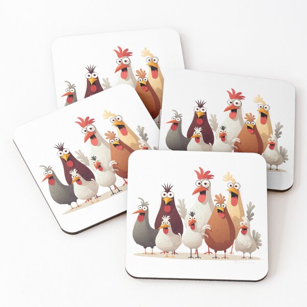 Item preview, Chickens designed and sold by Art91design.