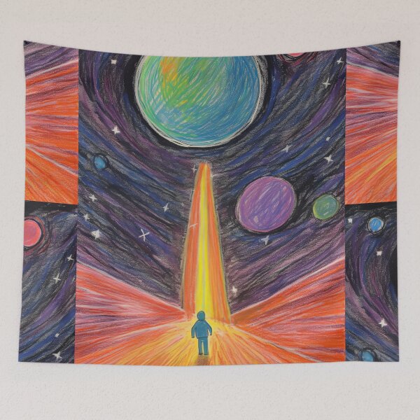 Item preview, Rediscover the Childlike Magic of the Cosmos designed and sold by Piotrek0001.