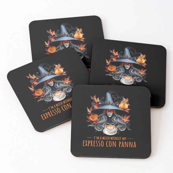 Item preview, I am a witch without my cup of expresso con panna designed and sold by PeffysArt.