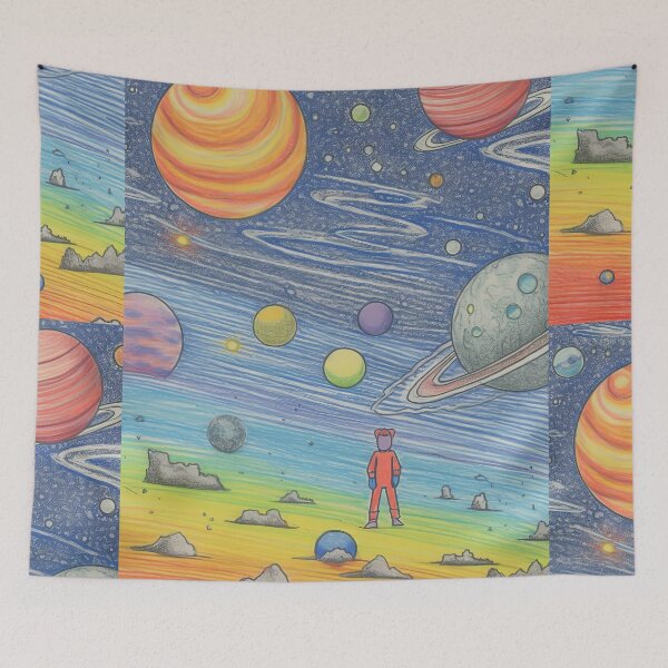 Item preview, Rediscover the Childlike Magic of the Cosmos designed and sold by Piotrek0001.