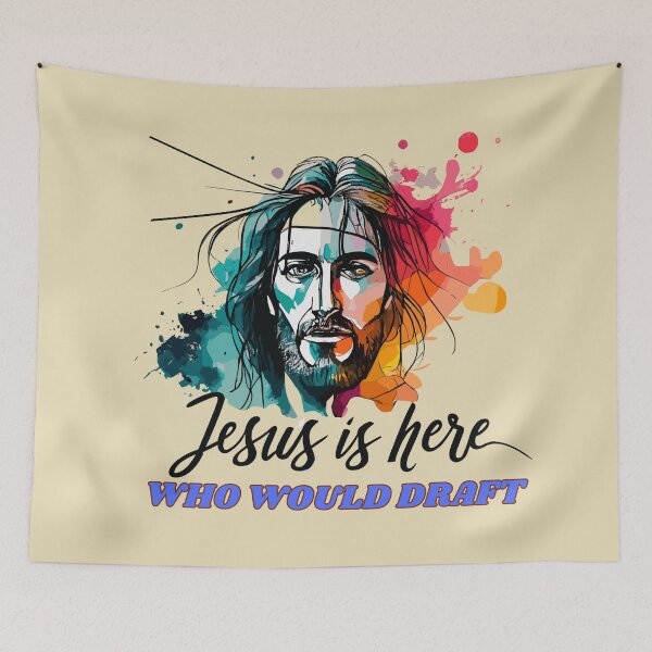 Item preview, JESUS IS HERE WHO WOULD GRAFT,MOM, DAD, GIFT, PYJAMAS designed and sold by carlos crane.