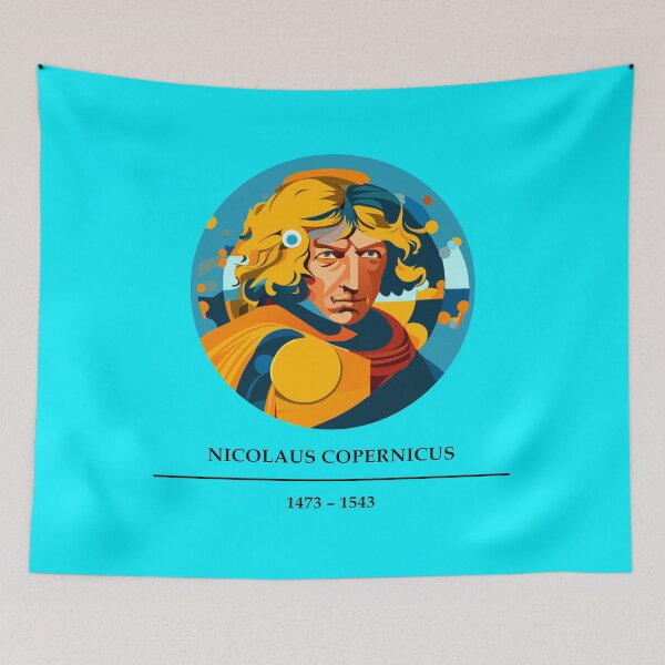 Item preview, Nicolaus Copernicus (1473 – 1543) [Ai Generated Vector Art] designed and sold by VitYanakorn.
