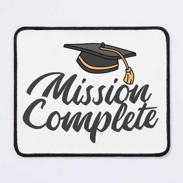 Item preview, Mission Complete Graduation designed and sold by HandicraftArt.