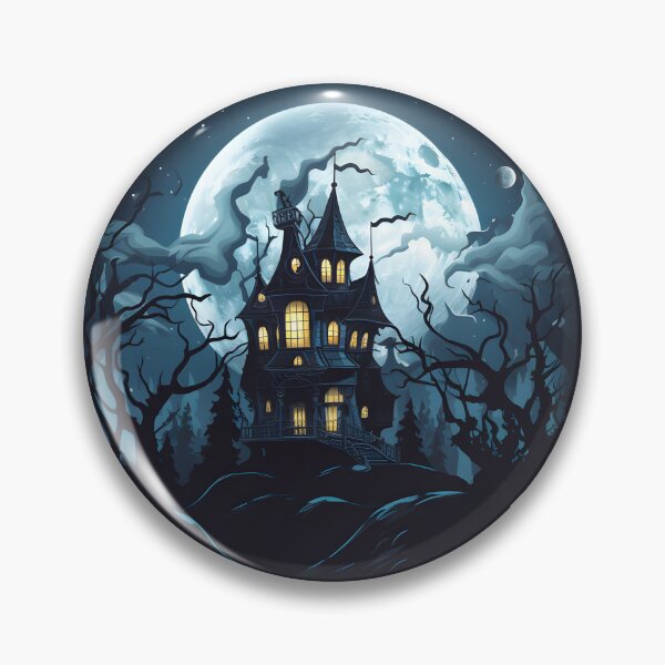 Item preview, Spooky Haunted Mansion Sticker/Magnet designed and sold by ColorStudioArt.