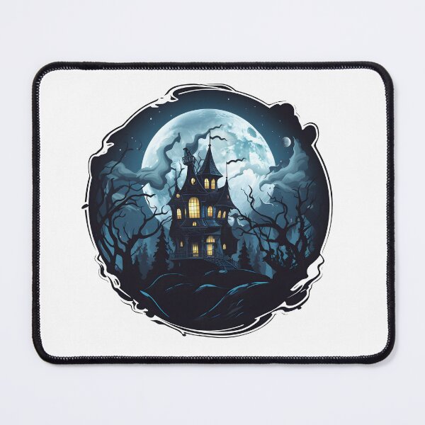 Item preview, Spooky Haunted Mansion Sticker/Magnet designed and sold by ColorStudioArt.