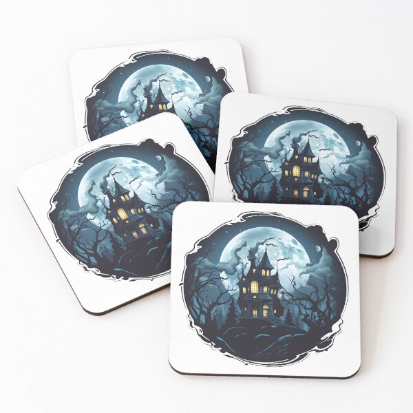 Item preview, Spooky Haunted Mansion Sticker/Magnet designed and sold by ColorStudioArt.