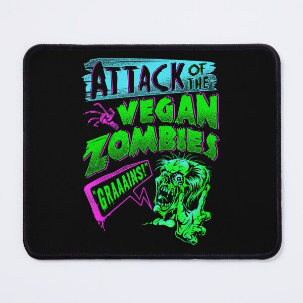 Item preview, Attack Of The Vegan Zombies Vegetarian Halloween designed and sold by CosmicCan74s.