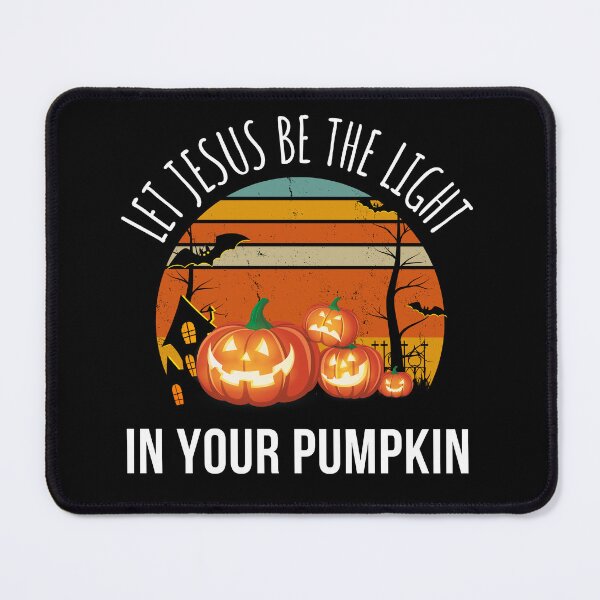 Item preview, Let Jesus be the light in your pumpkin Halloween design designed and sold by 29Bumblebee.