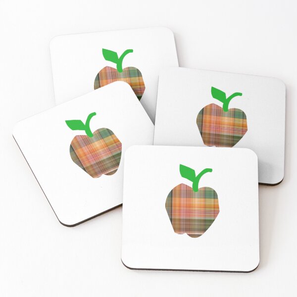 Item preview, Plaid apple designed and sold by Curious Frog.