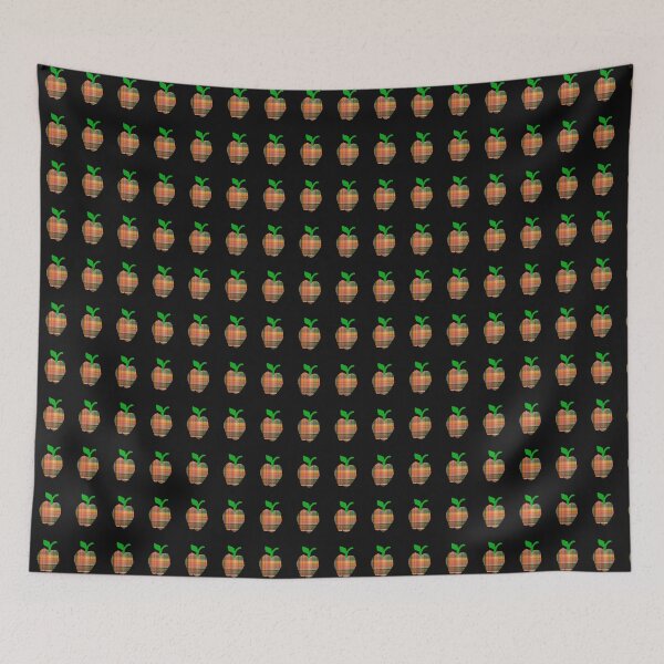 Item preview, Plaid apple designed and sold by Curious Frog.