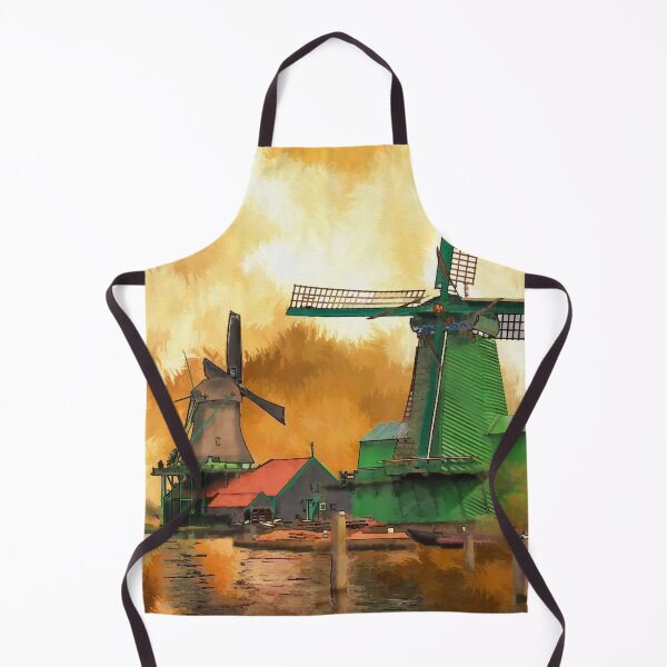 Item preview, Holland Windmill Painting designed and sold by tomorrowsart.