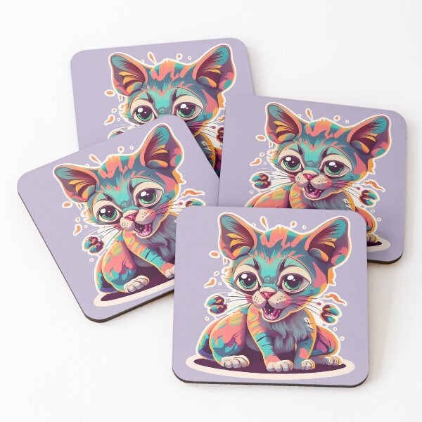 Item preview, Cat Cough - Kitty&Koff designed and sold by Kwanbaba21.