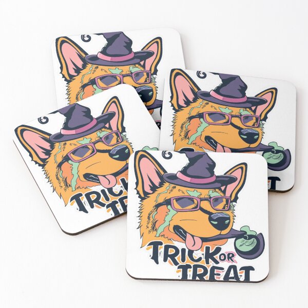 Item preview, Trick or Treat with dog. designed and sold by Muunin.