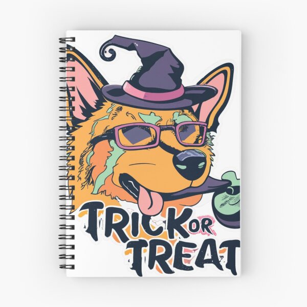 Item preview, Trick or Treat with dog. designed and sold by Muunin.