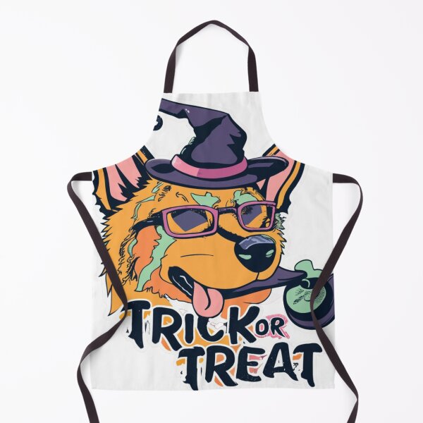 Item preview, Trick or Treat with dog. designed and sold by Muunin.