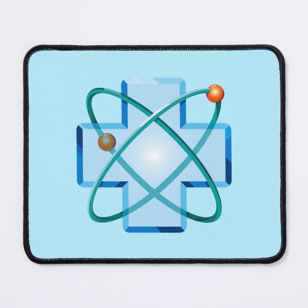 Item preview, Medical Science Atomic structure 3D Embossed Effect Illustration designed and sold by Wiggly Lines.