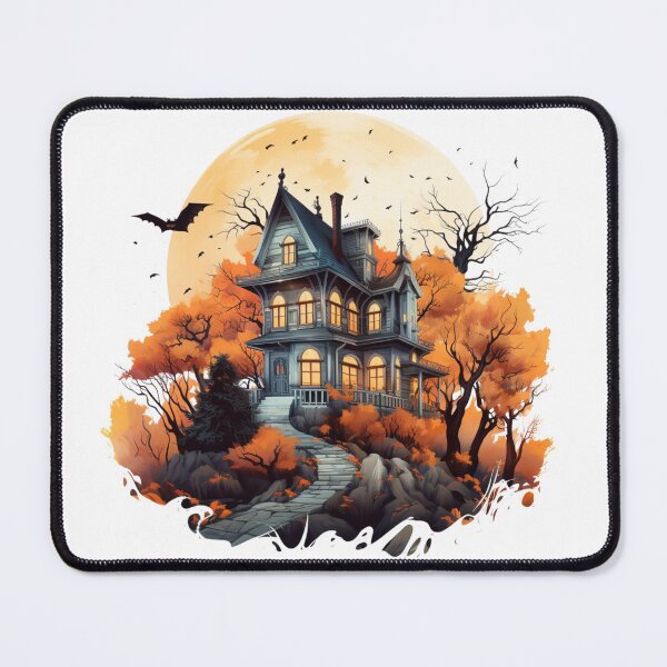 Item preview, Spooky house on Halloween designed and sold by PrzemekJAS.