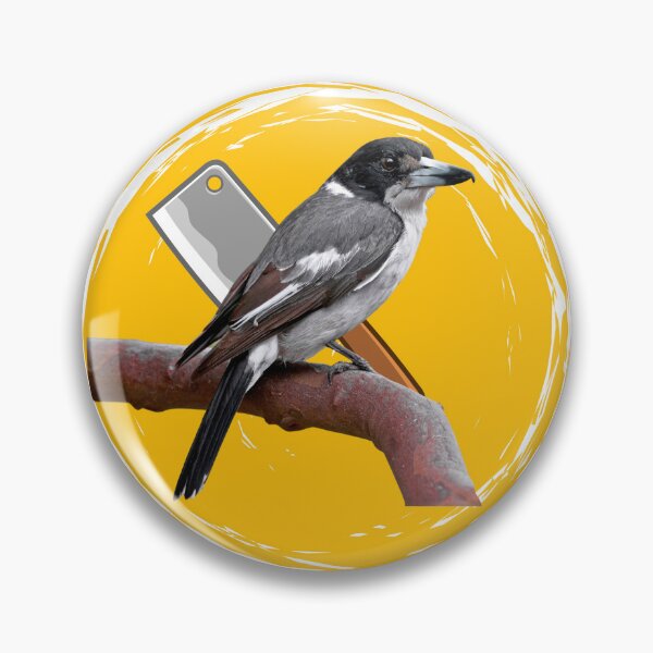 Item preview, Adult Pied Butcherbird Australian  designed and sold by TenOversix.