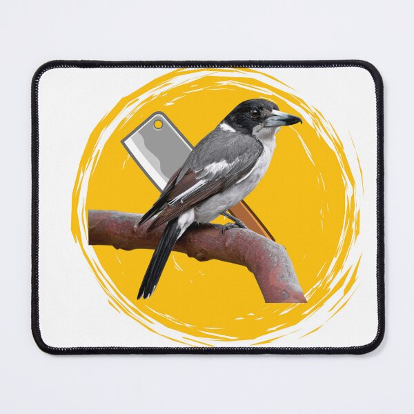 Item preview, Adult Pied Butcherbird Australian designed and sold by TenOversix.