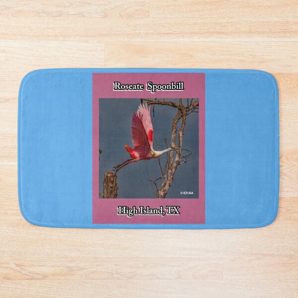 Item preview, Give Someone You Love The Bird: Roseate Spoonbill, High Island Rookery At Claybottom Pond, High Island, Texas. designed and sold by MoreEZUSA-Here.