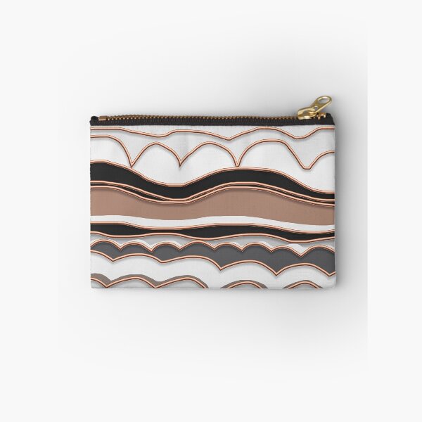 Item preview, Minimalist Copper Flow – Abstract Pattern designed and sold by Robin Jensen.