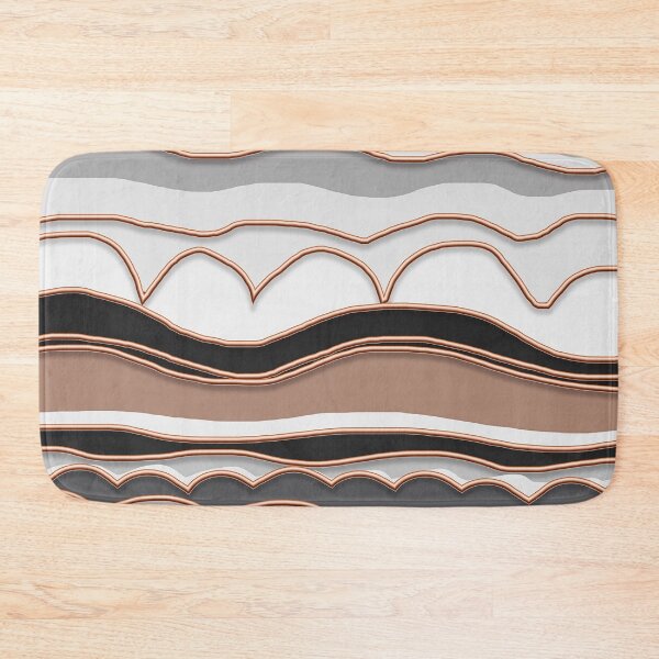 Item preview, Minimalist Copper Flow – Abstract Pattern designed and sold by Robin Jensen.
