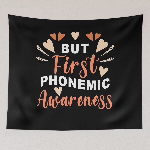 Item preview, But First Phonemic Awareness Phonics Teacher Dyslexia Month Gift designed and sold by TMelonShop.