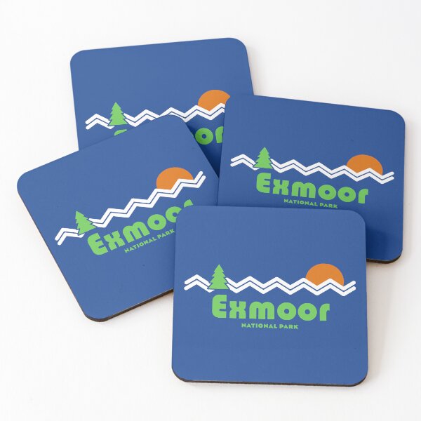 Item preview, Exmoor National Park Retro designed and sold by Esskay Designs.