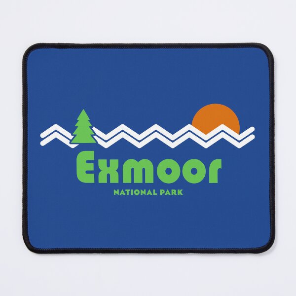 Item preview, Exmoor National Park Retro designed and sold by Esskay Designs.