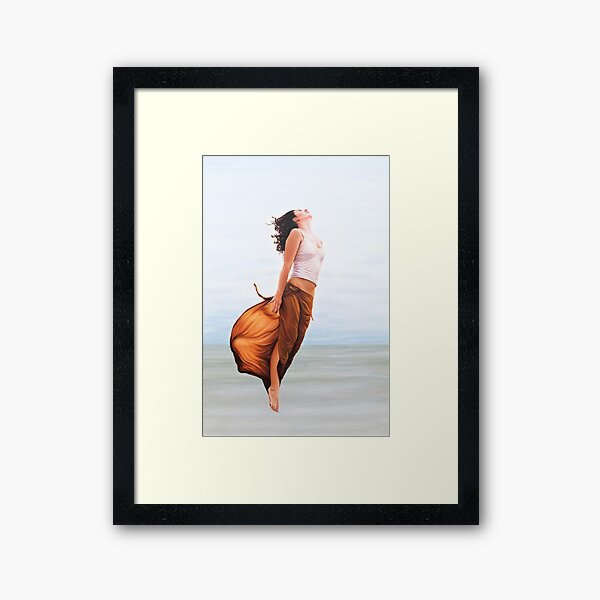 Letting Go Framed Art Print
