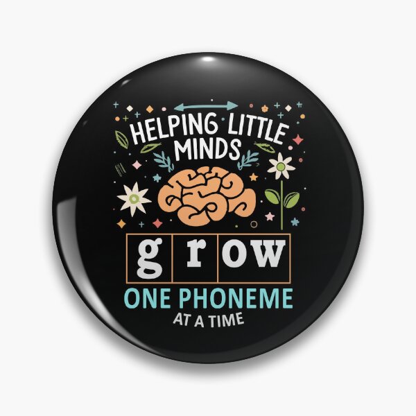 Item preview, Helping Little Minds Grow One Phoneme At A Time Dyslexia Gift designed and sold by TMelonShop.