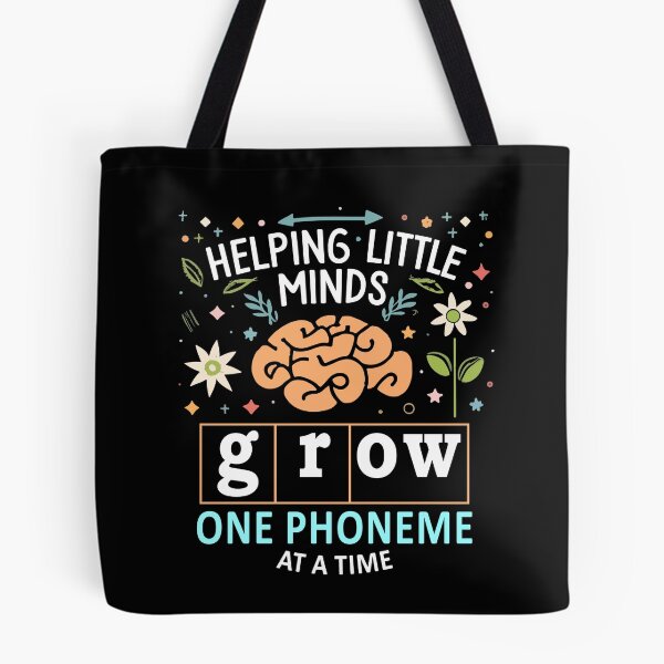 Item preview, Helping Little Minds Grow One Phoneme At A Time Dyslexia Gift designed and sold by TMelonShop.