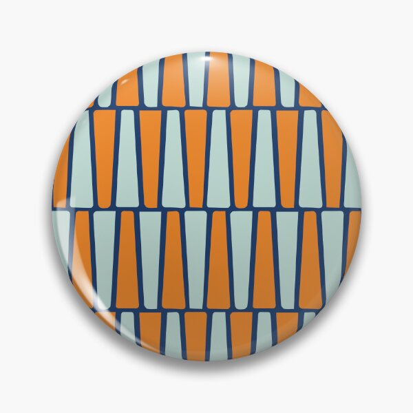 Artikelvorschau, Atomic Age Mid Century Blöcke, Aqua, Orange, Blau entworfen und verkauft von trdstudio.
