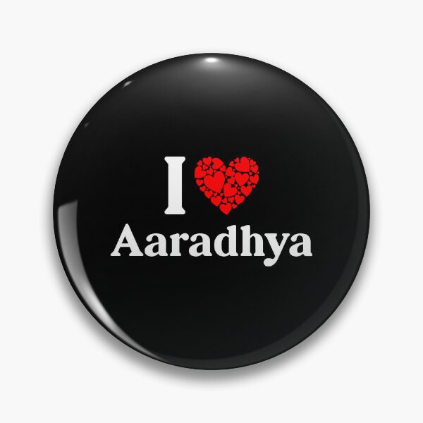 Item preview, Aaradhya Heart - I Love Aaradhya designed and sold by MiraclePitts.