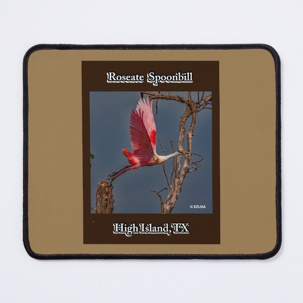 Item preview, The Perfect Gift For A Bird Lover: Roseate Spoonbill, High Island Rookery At Claybottom Pond, High Island, Texas. designed and sold by MoreEZUSA-Here.