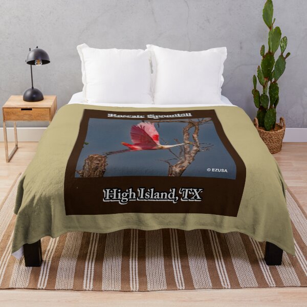 Item preview, The Perfect Gift For A Bird Lover: Roseate Spoonbill, High Island Rookery At Claybottom Pond, High Island, Texas. designed and sold by MoreEZUSA-Here.